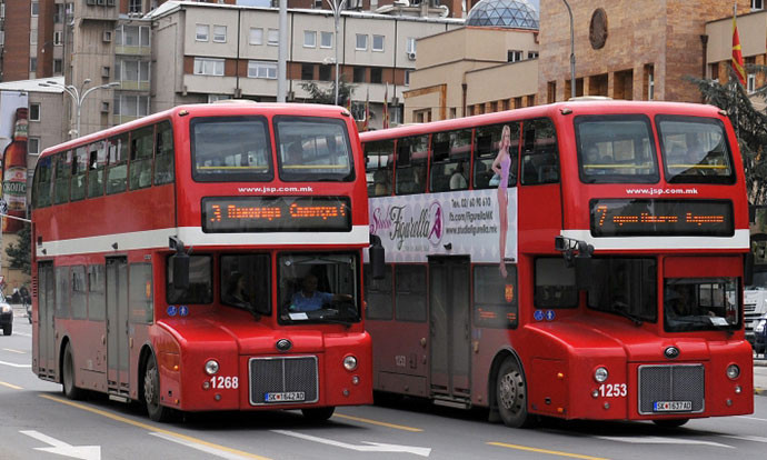 Shkup, autobusët e NQP-së nesër qarkullojnë me itinerar të së dielës