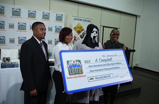Fitoi 1.1 milionë euro në lotari, paraqitet më maskë për t’i marrë që mos t’i kërkojë para fisi (FOTO)