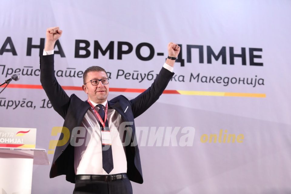 Mickoski: Jam i bindur se kandidati i OBRM-PDUKM-së do të jetë kryetar shteti