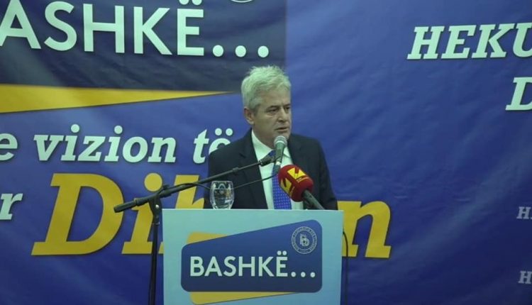 Ahmeti në Dibër: Mbështetja për Hekuran Dukën realizon qëllimet fisnike të dibranëve