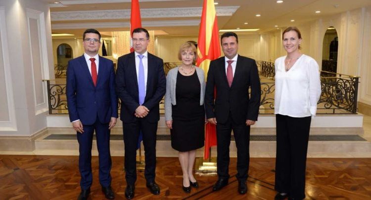 Takim i kryeministrit Zaev me deputetët e Kroacisë