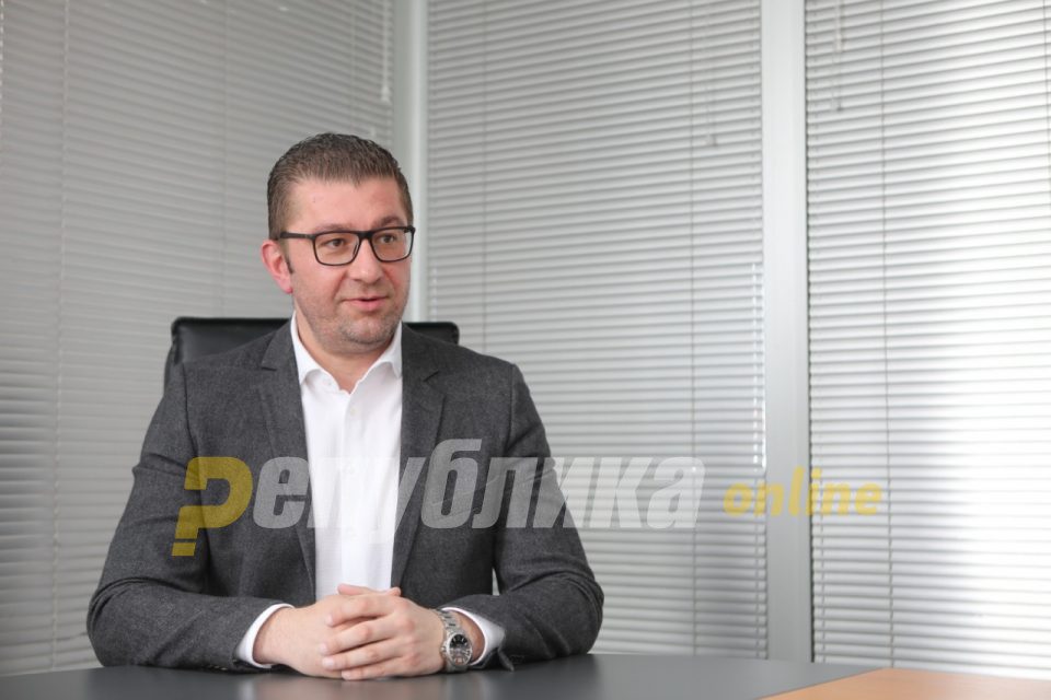 Mickoski: Kur biseduam për ligjin për PTHP-në, Zaev ishte i frikësuar
