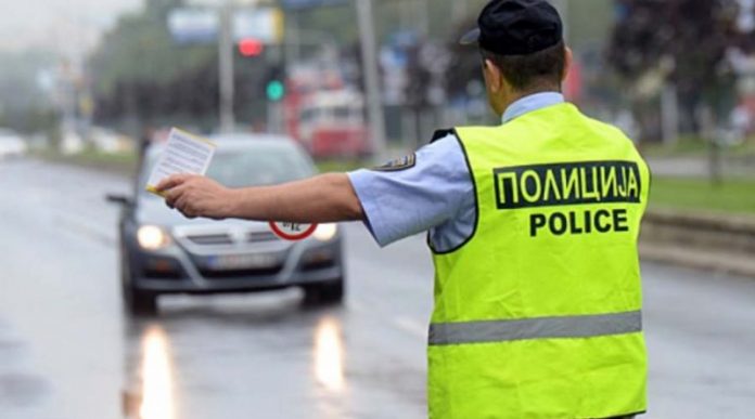145 gjoba në Shkup,17 për tejkalim të shpejtësisë