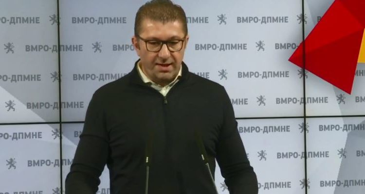 Mickoski: Propozim ligj për hetim financiar të politikanëve