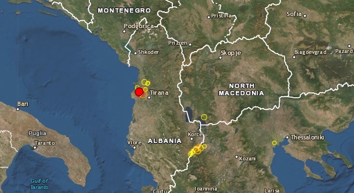 Tërmeti dridh edhe Maqedoninë (FOTO)