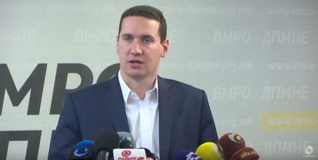 Gjorçev: VMRO e gatshme të koalicionojë vetëm me parti shqiptare