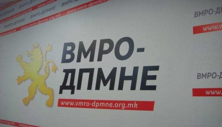 VMRO-DPMNE: Për nevojat politike shpërfillet numri i të vdekurve dhe të infektuarve