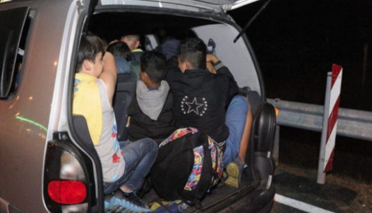 Janë gjetur 142 emigrantë në një automjet transportues, padi penale për dy banorë të Gjevgjelisë