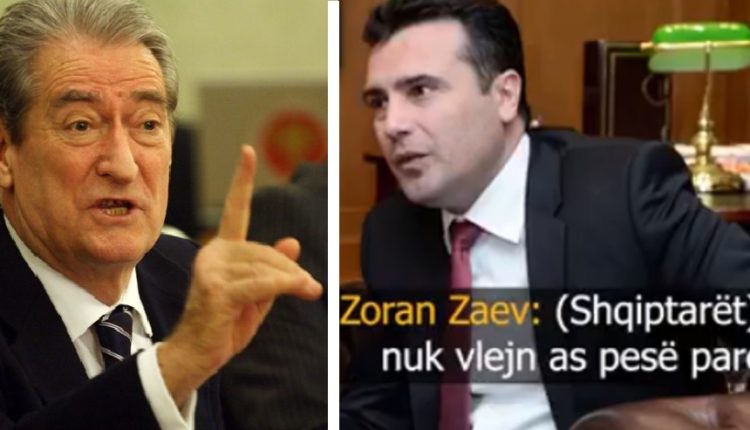 Zaev i ofendoi shqiptarët, reagon Sali Berisha: O argat i Beogradit (VIDEO)