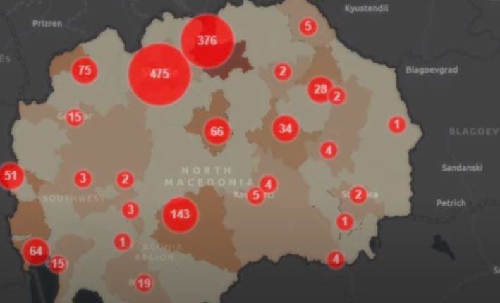 Gjashtë viktima dhe 386 raste të reja me Covid-19