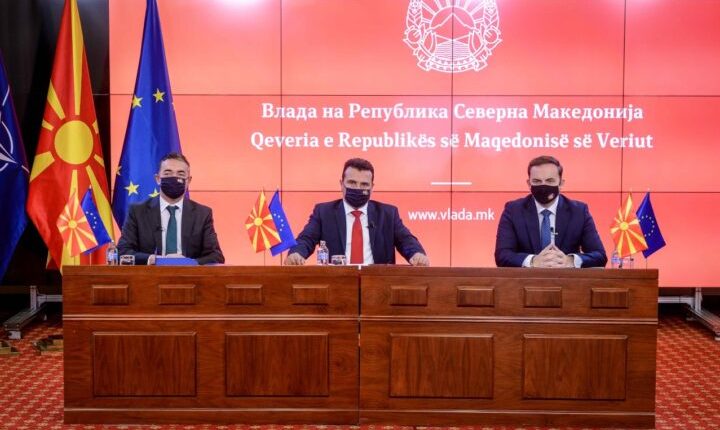 Zaev, Dimitrov dhe Osmani në takim onlajn me Borrellin: Fillimi i bisedimeve do të jetë sinjal pozitiv edhe për rajonin