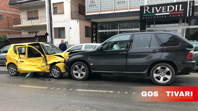 Aksident i rëndë në rrugën Beliçica në Gostivar