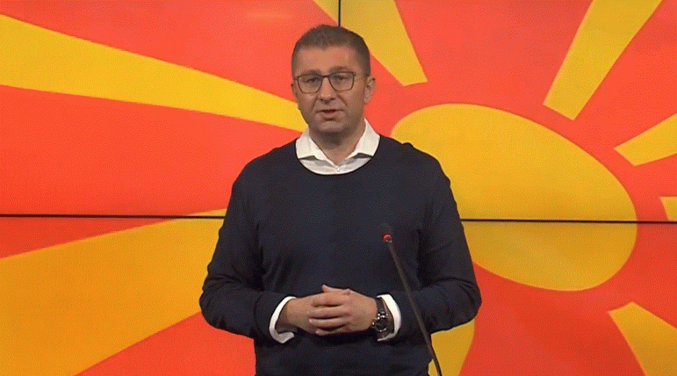 Mickoski: Do t’i propozojë partisë që të marrim pjesë në Qeverinë teknike