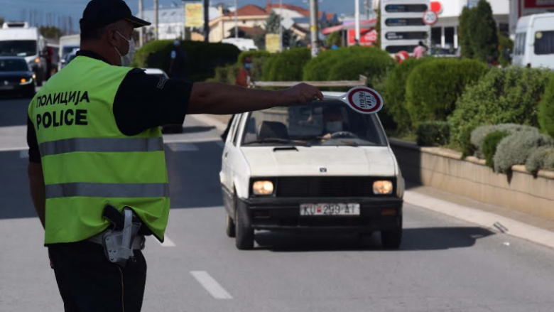 MPB vazhdon me kontrollet e përforcuara, 160 gjoba për shoferët në Çair të Shkupit