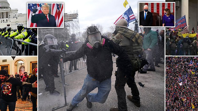 Sulmohet Kongresi amerikan nga mbështetësit e Trump/ Pence, Pelosi dhe kongresmenët vrapojnë për të shpëtuar