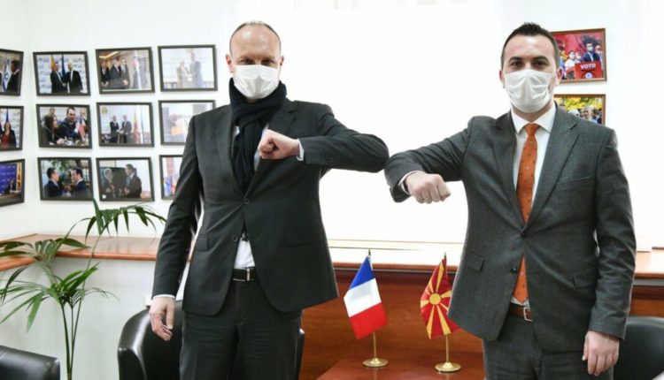Arbër Ademi takoi ambasadorin francez, Bomgartner