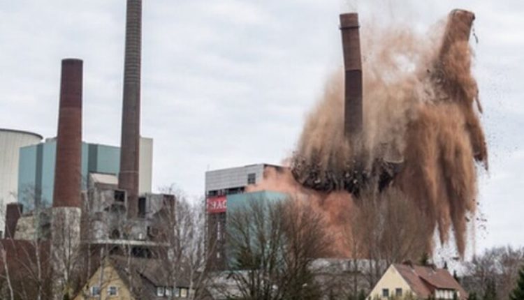 Termocentrali gjerman hidhet në erë me 420 kg eksploziv