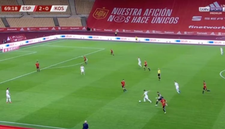 Supergoli i Kosovës ndaj Spanjës me komentim arab (VIDEO)