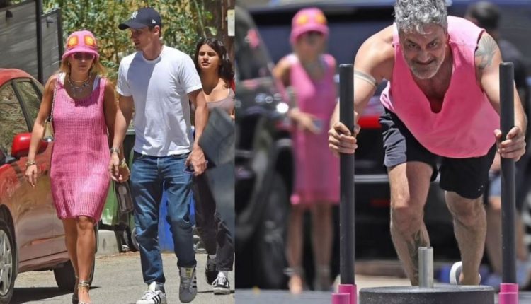 Rita Ora në këtë mënyrë i jep mbështetje partnerit gjatë një stërvitje në Los Angeles