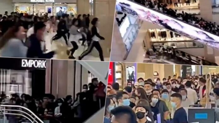 E pa parë: Kinezët “pushtojnë” qendrën tregtare për të blerë një iPhone 13 (VIDEO)