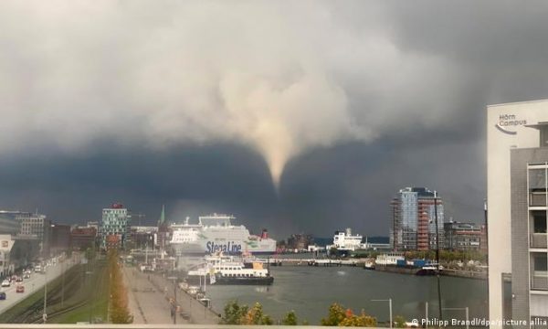 Tornado godet qytetin gjerman Kiel, ka disa të lënduar