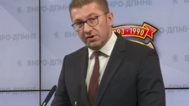 Mickoski: Jemi pajtuar me Marrëveshjen e Prespës, por nuk do ta them asnjëherë emrin e ri të shtetit