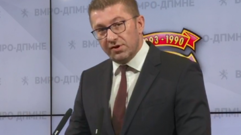 Mickoski: Zoran Zaev është shkaktari i të gjitha të këqijave që i ndodhin shtetit