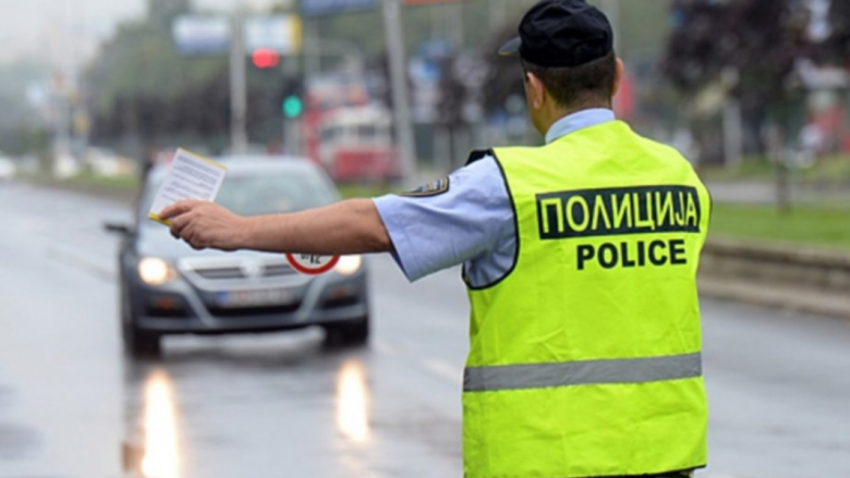 Gjobiten 218 shoferë në Shkup