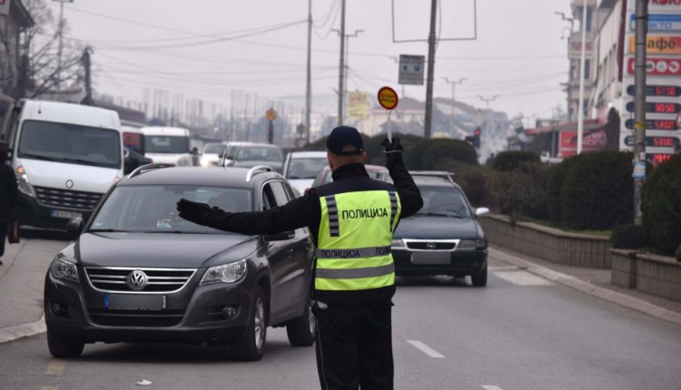 Shkup, 140 gjoba për shkelje të rregullave në trafik