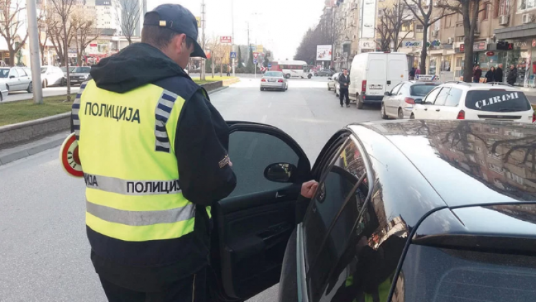 Shqiptohen 195 masa në Shkup, 62 për tejkalim të shpejtësisë