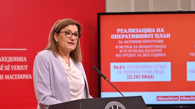 Trençevska: Masa për vetëpunësim jep rezultate të shkëlqyeshme
