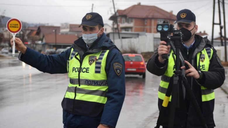 Maqedoni, për tejkalim shpejtësie, janë gjobitur 92 shoferë në mbarë vendin