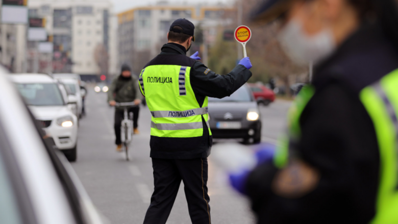 MPB: 191 gjoba për shkelje të rregullave në trafik në Shkup