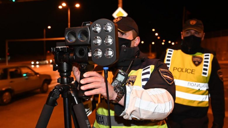 Gjobiten 96 shoferë në Shkup, 17 prej tyre për tejkalim shpejtësie