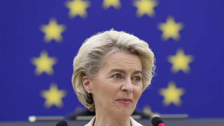 Ursula von der Leyen sot në Shkup, do të mbajë fjalim para deputetëve
