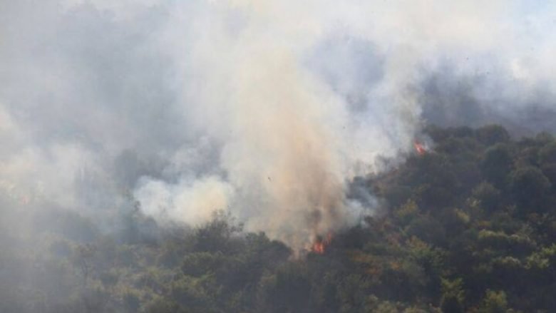 Shuhen 43 vatra zjarri në Shqipëri ndërkohë që vijon ende “lufta” me flakët në disa zona, zjarrfikëse dhe helikopterë në terren