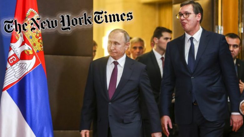 Vuçiq subjekt i një analize të New York Times – Putin po e shfrytëzon presidentin serb për të shkaktuar trazira në Kosovë e rajon