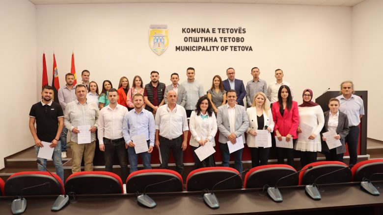 Certifikohen anëtarët e rinj të Këshillit të Komunës së Tetovës, do të përbëhet nga 6 parti politike