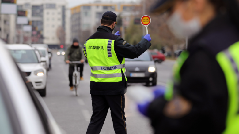 Policia në Shkup gjobit 182 shoferë, 24 për tejkalim të shpejtësisë