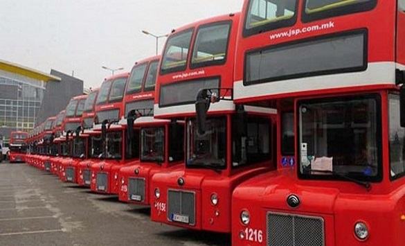 JSP kursen në autobusë, Shkupianët hipin si sardelet