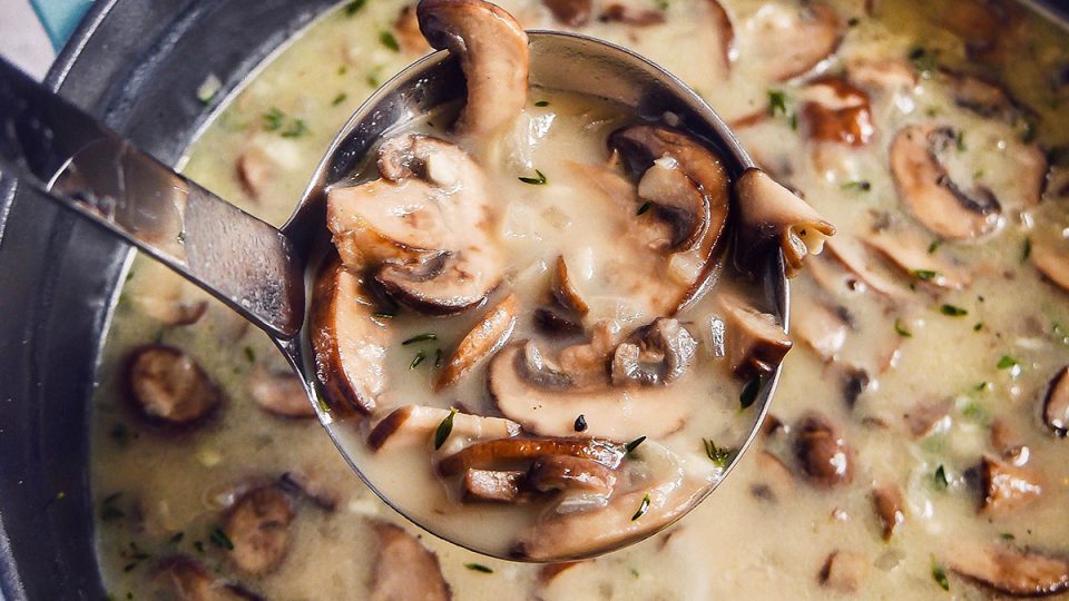 Supë krem me kërpudha