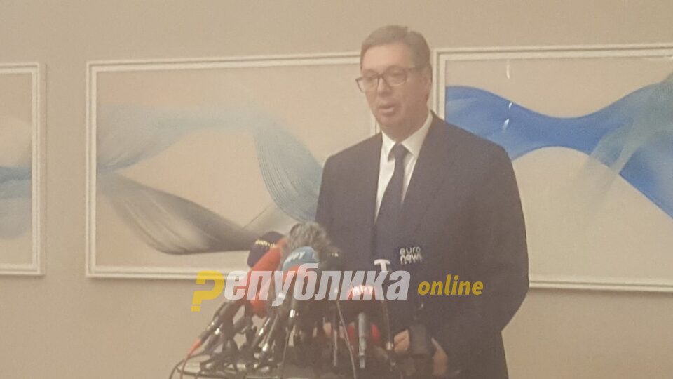 Vuçiq për “Republikën”: Serbia e njeh gjuhën dhe territorin maqedonas, si dhe kishën dhe ne nuk kemi asnjë problem