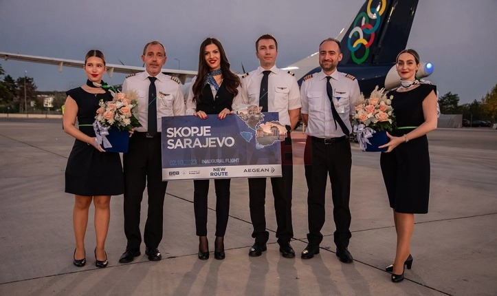 Vendoset linja e re ajrore Shkup – Sarajevë