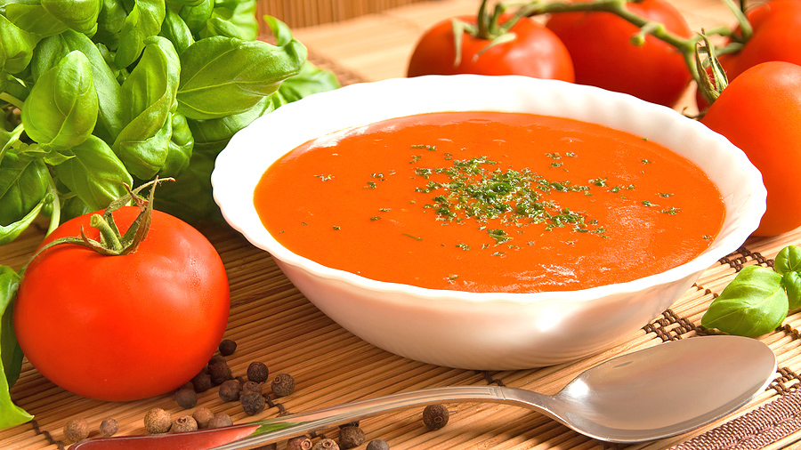 Supë e ftohtë me domate