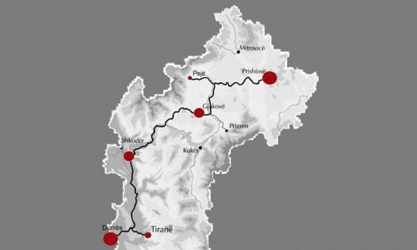 Hekurudha Kosovë-Shqipëri do të kalojë përmes Shkodrës
