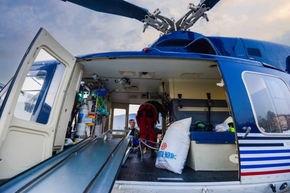Realizohet fluturimi i parë për qëllime mjekësore me helikopterin e MPB-së nga Shkupi në Vjenë