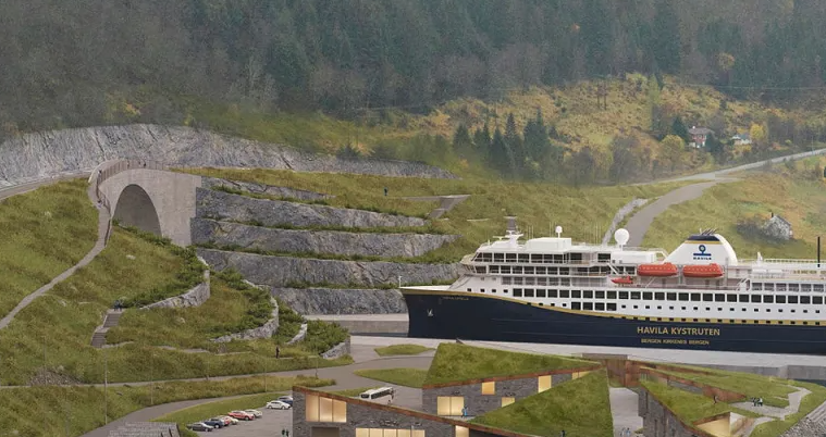 Tuneli i parë në botë për anije po ndërtohet nën masivin malor të Norvegjisë