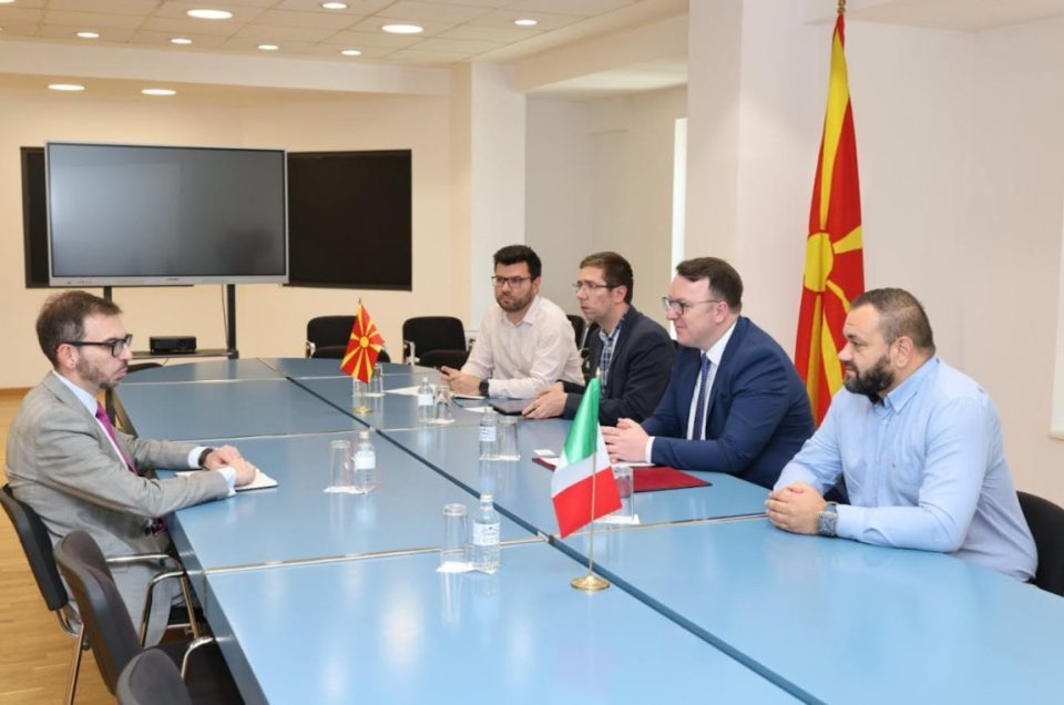 Nikolloski – Palminteri: Marrëdhëniet miqësore midis Maqedonisë dhe Italisë u konfirmuan, bashkëpunimi ekonomik duhet të përmirësohet