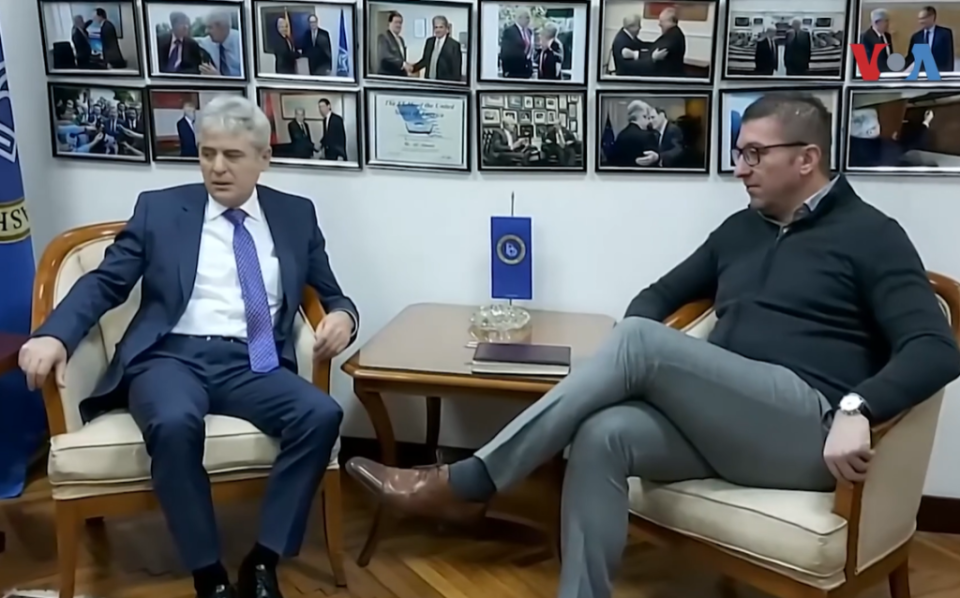 Mickoski drejtuar BDI-së: Mos shpresoni për zgjedhje të parakohshme, VMRO do t’i fitojë zgjedhjet lokale